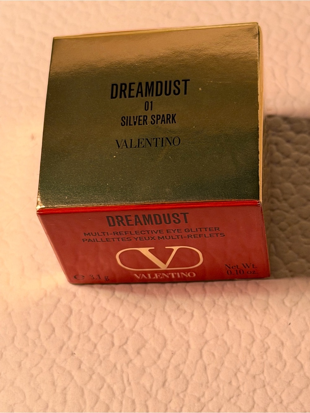 Valentino Dreamdust Multi-Reflective Eye Glitter - Red Packaging